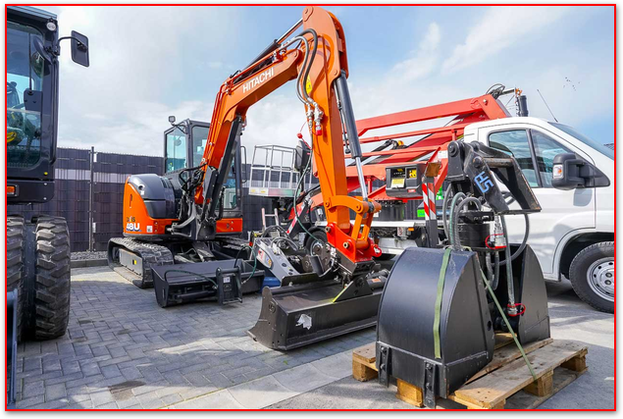 Bagger Hitachi Zaxis 48 U