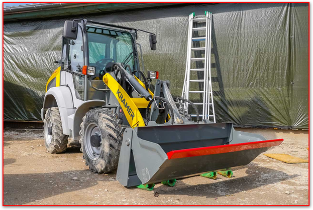 Radlader Kramer mit Schaufel