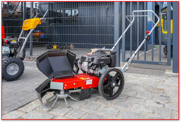 Unkrautbürste Limpar rot