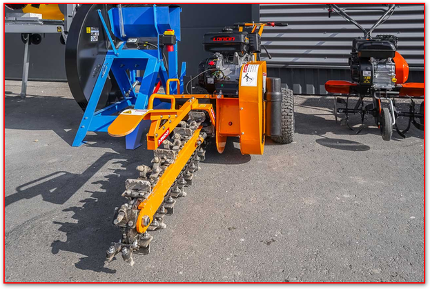 Erdgrabenfräse Lumag GF 800