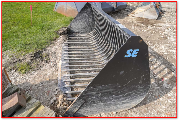 Radlader Schiebeschaufel