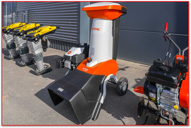 Gartenhäcksler Stihl GH460C bis 75 mm