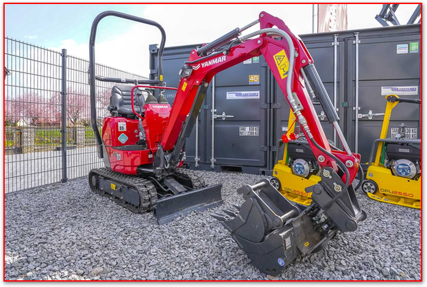 Bagger Yanmar Vio 10 1245kg